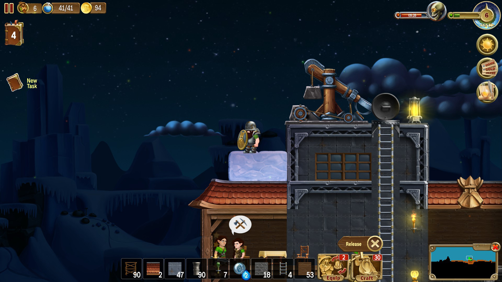 Craft The World - Sisters in Arms Screenshot 4