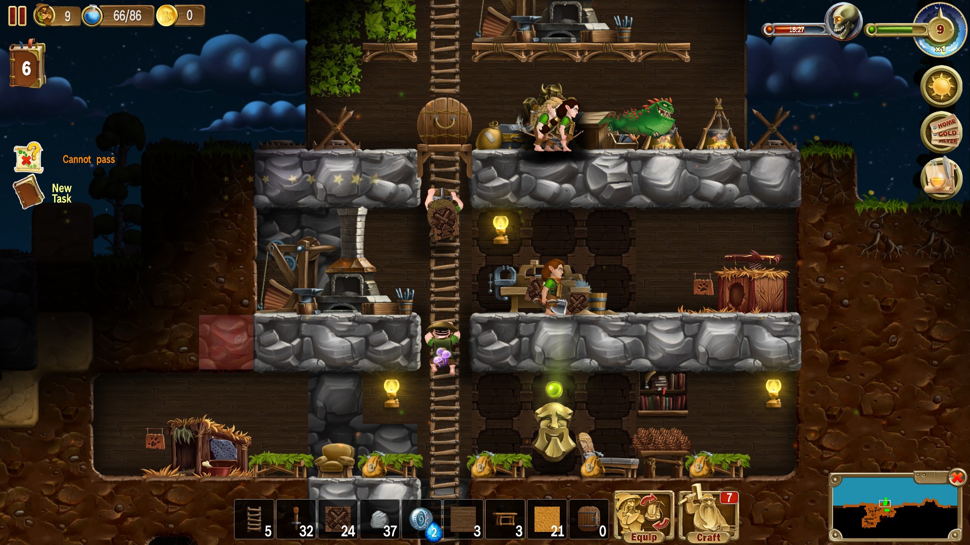 Craft The World - Sisters in Arms Screenshot 3