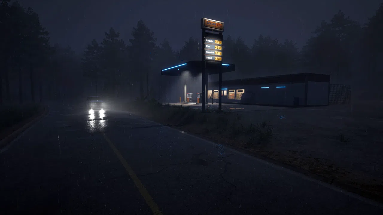 Cursed Gas Station Screenshot 0