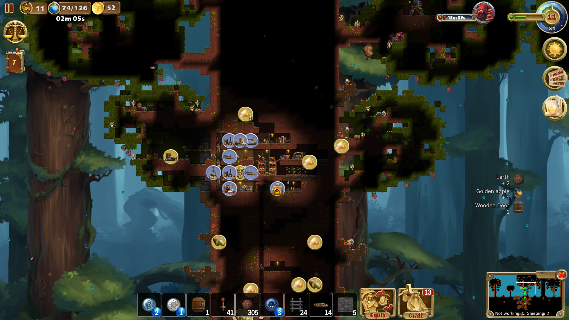 Craft The World - Wonderwood Screenshot 1