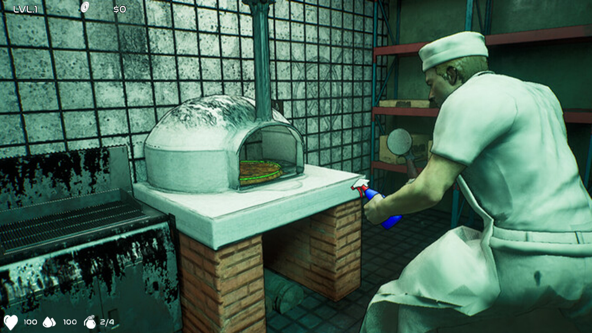 Slice & Dice: Pizza Survival Screenshot 0