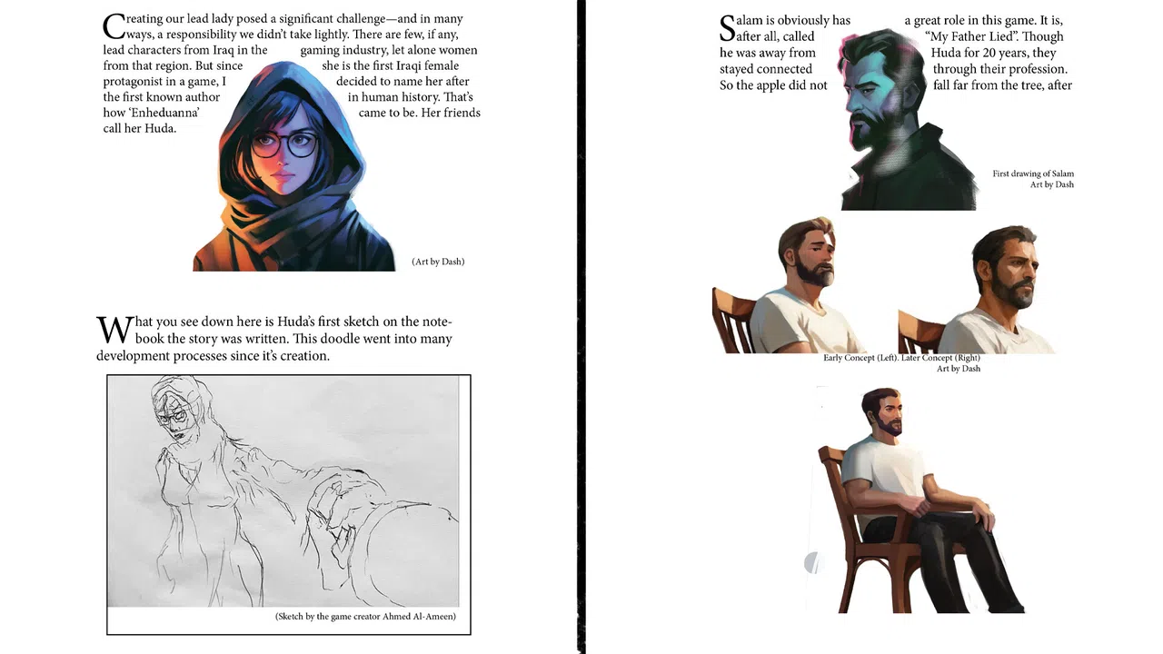 The Art of My Father Lied Screenshot 2
