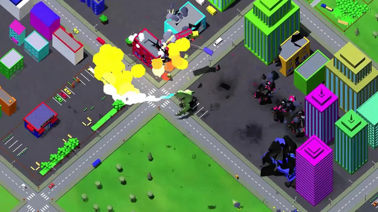 Infinite Game Cartridge Collection - Monster Rampage Screenshot 5