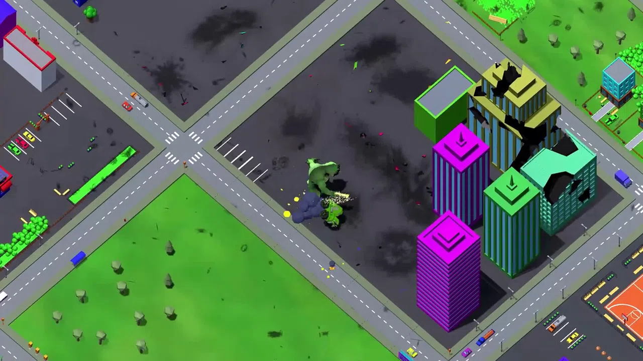 Infinite Game Cartridge Collection - Monster Rampage Screenshot 4