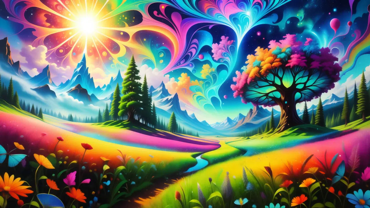 AI-VJ - Psy 3 Visuals Screenshot 10