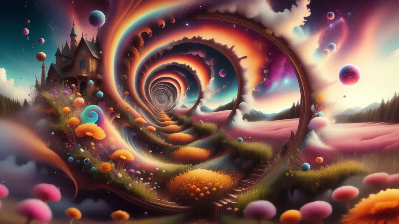 AI-VJ - Psy 3 Visuals Screenshot 3