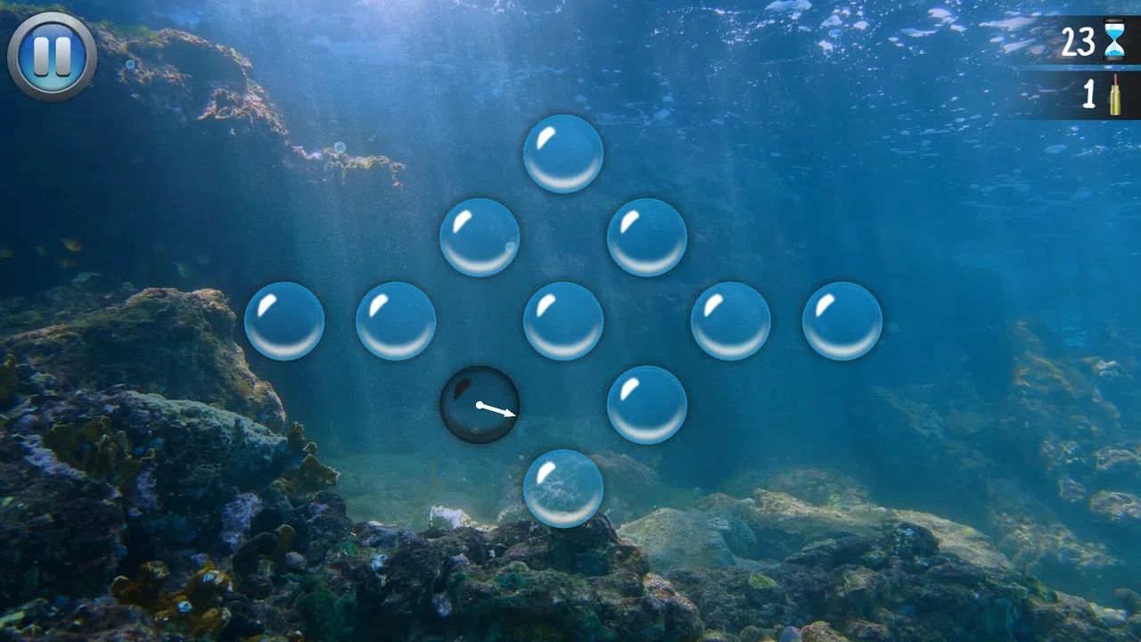 Deep Sea Bubble Shooter: Reflex Challenge Screenshot 0