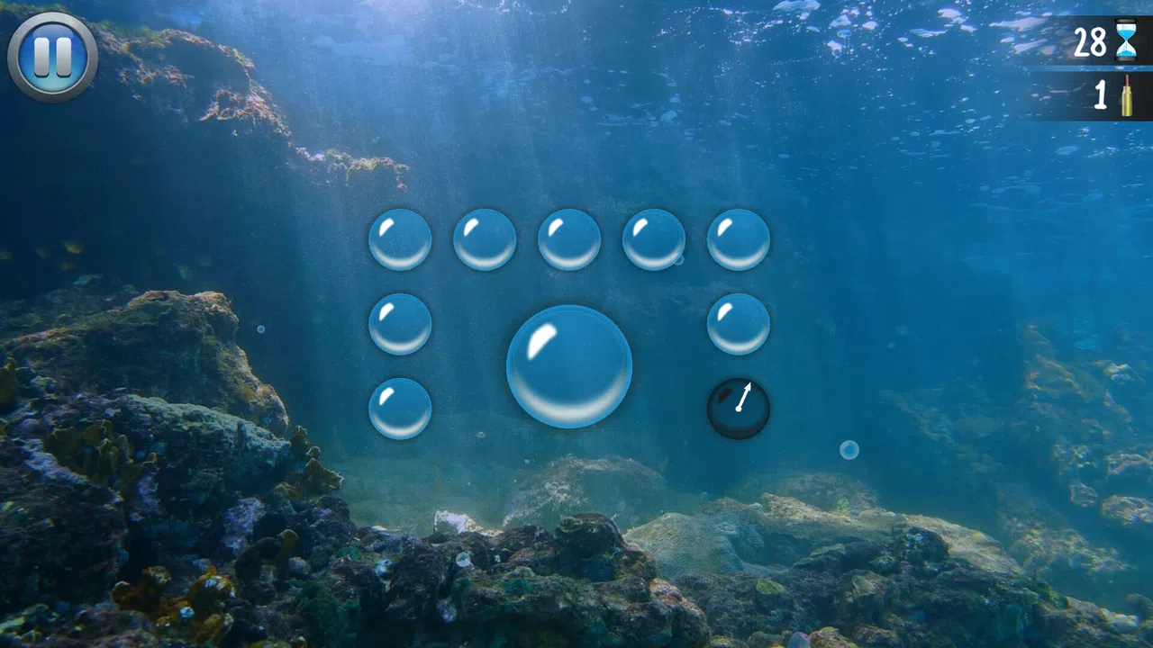 Deep Sea Bubble Shooter: Reflex Challenge Screenshot 1