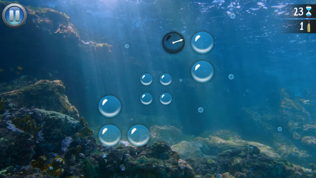 Deep Sea Bubble Shooter: Reflex Challenge Screenshot 2