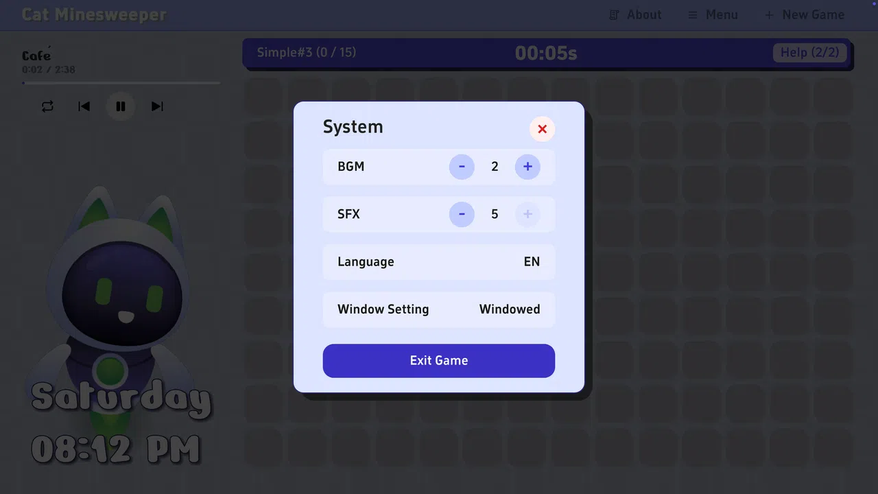 Cat Minesweeper Screenshot 4