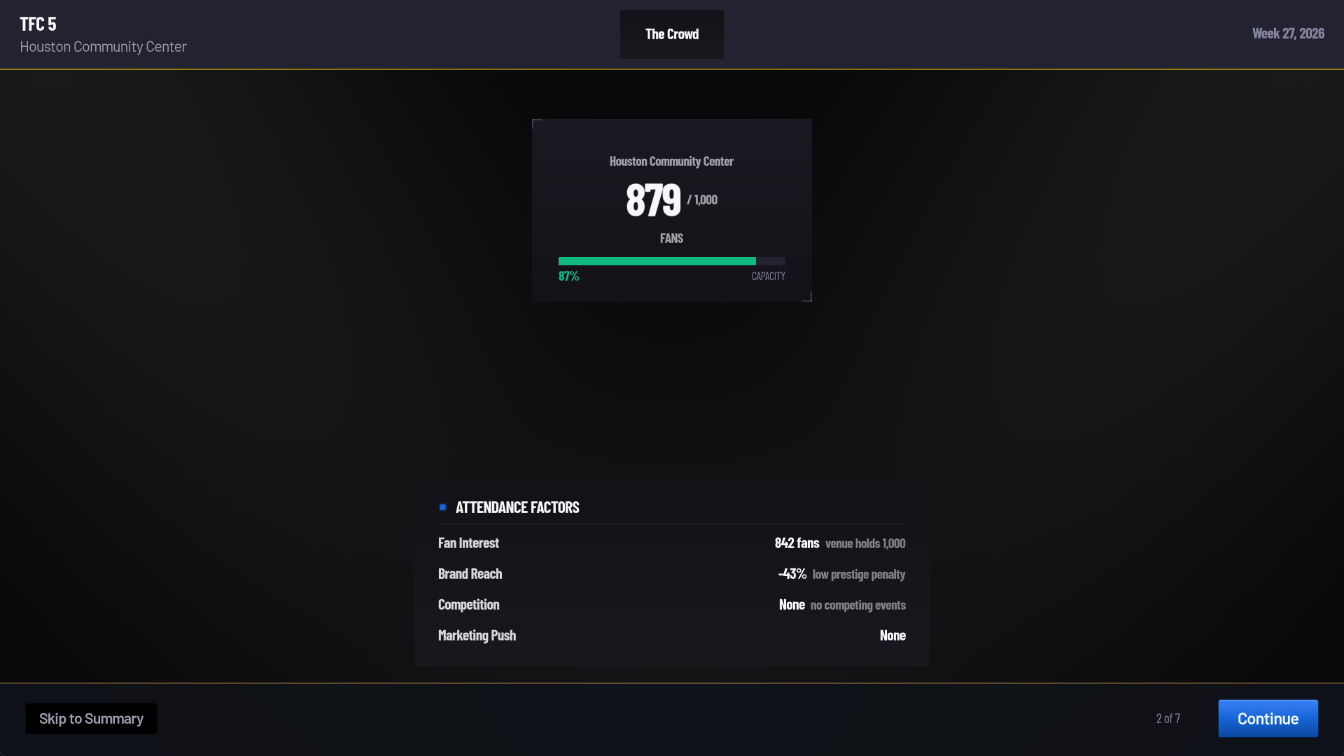 Pound for Pound Demo: MMA Promotion Simulator Screenshot 12