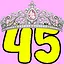 Level 45 icon