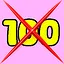 Less than 100 icon