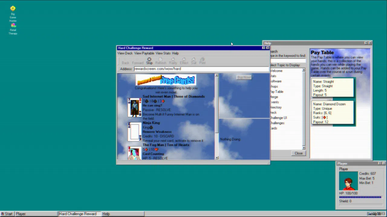 Video Poker 95 Demo Screenshot 1