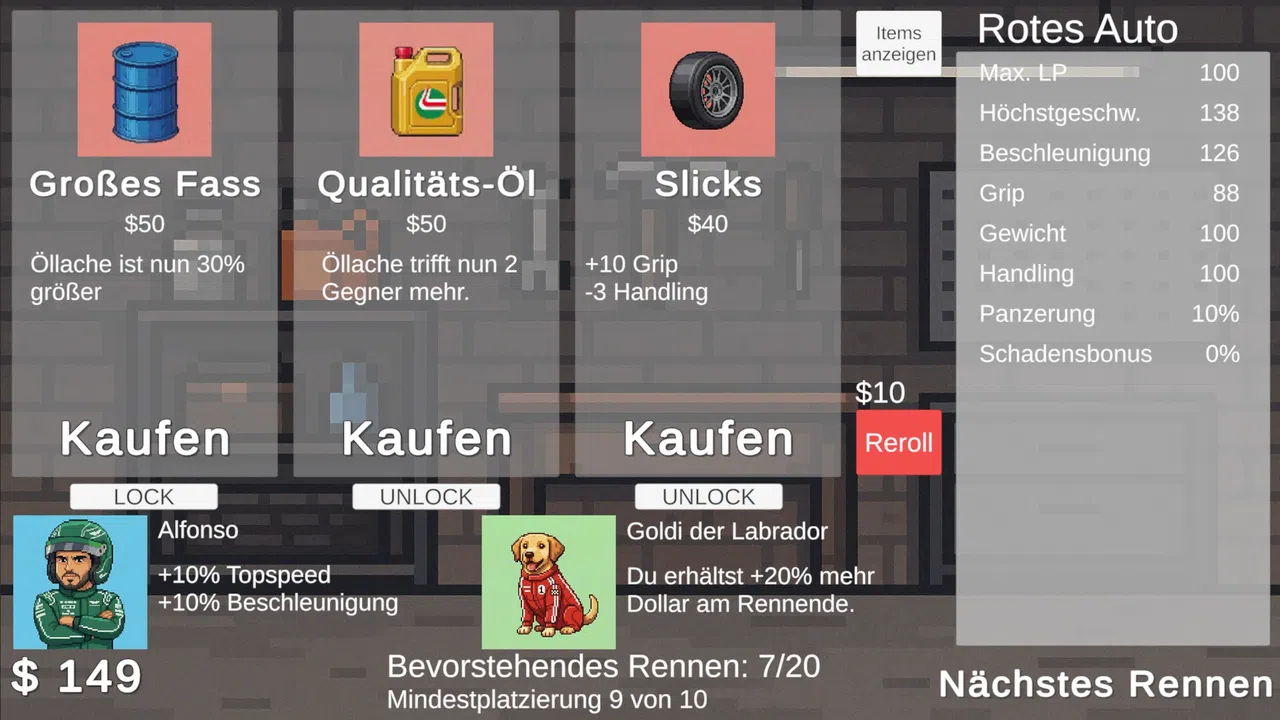 RLRacer Screenshot 2