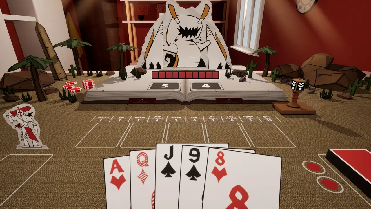 Poker Monsters Desert Demo Screenshot 0