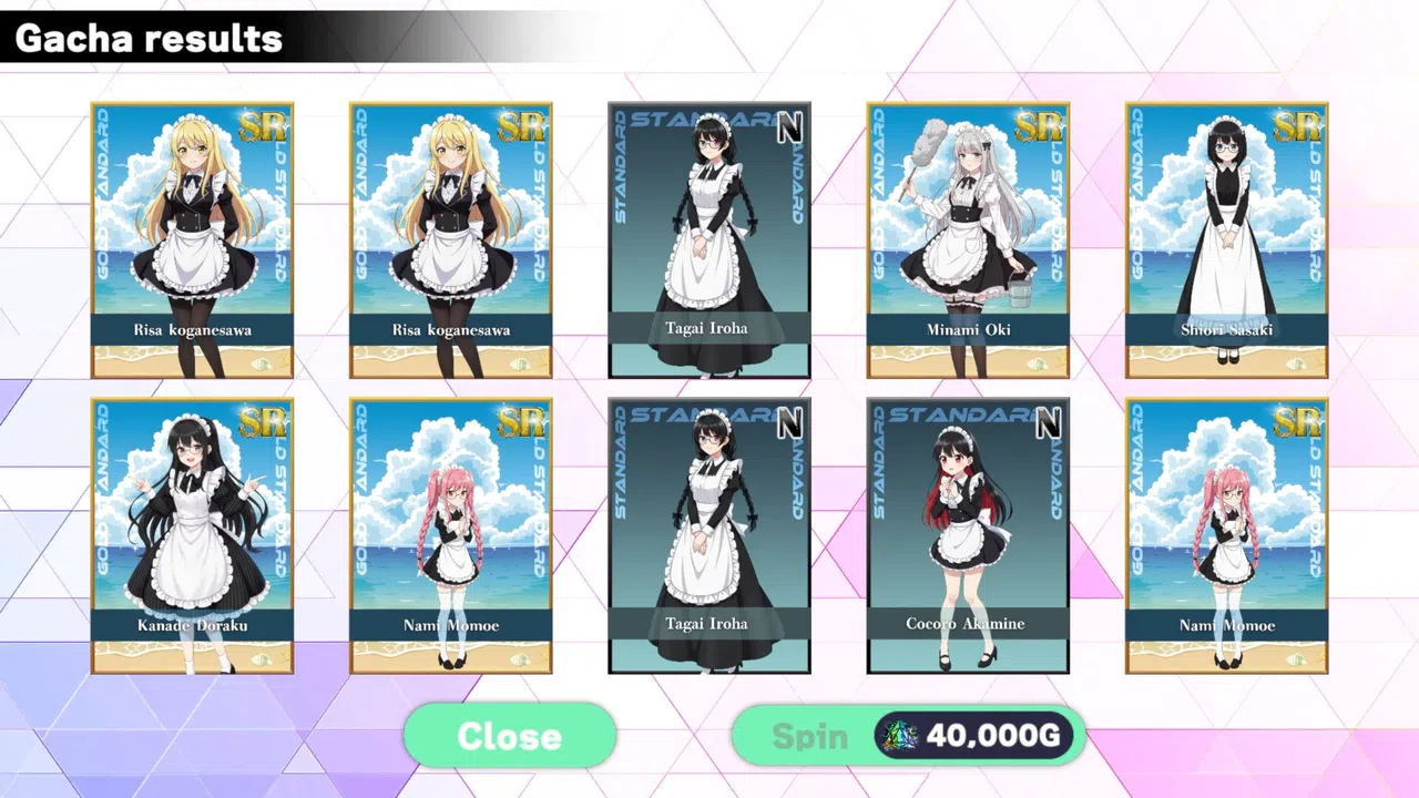 Maid Card Gacha: Collect, Display, Complete Screenshot 3