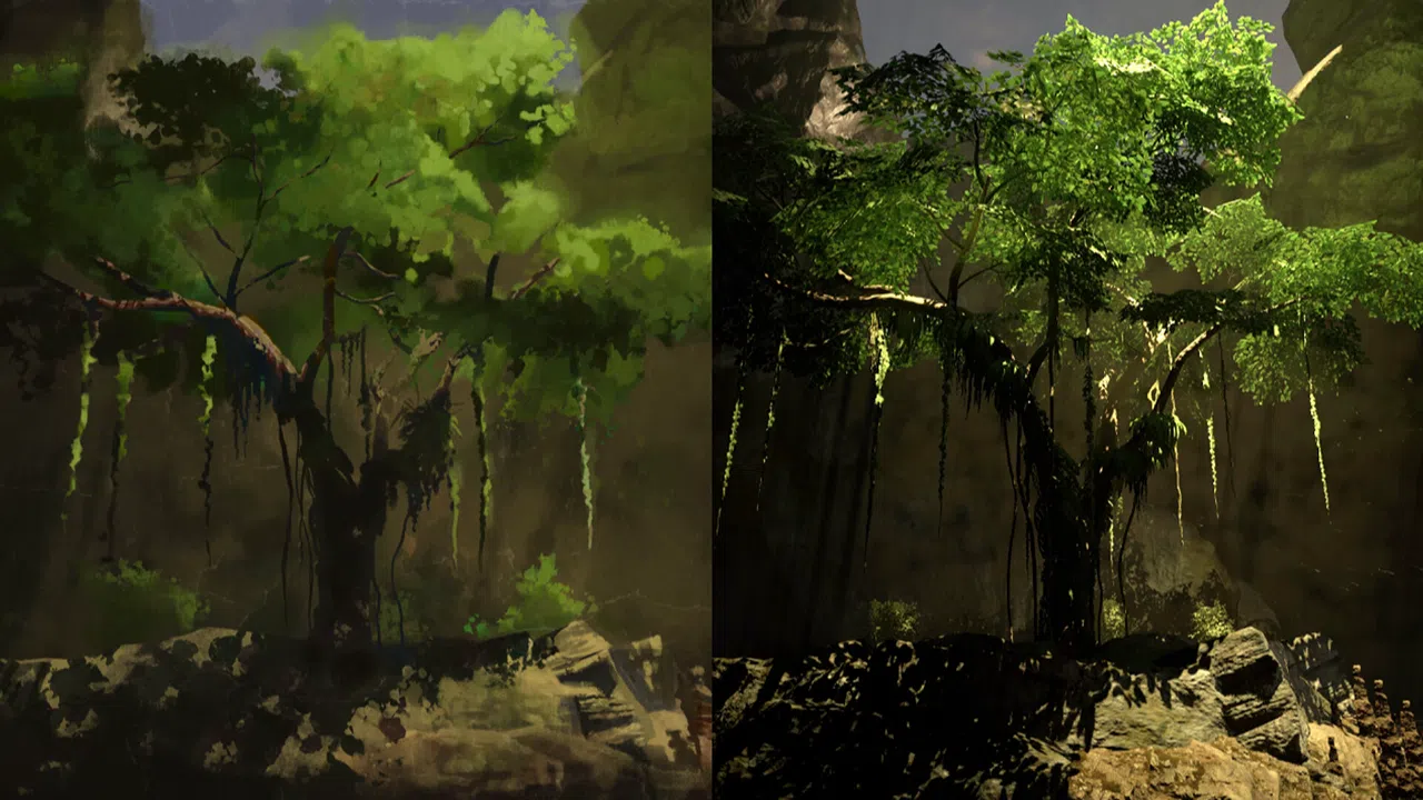 Temple of the Green Moon Artbook Screenshot 1