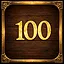 100강 달성 icon
