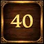 40강 달성 icon