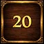 20강 달성 icon