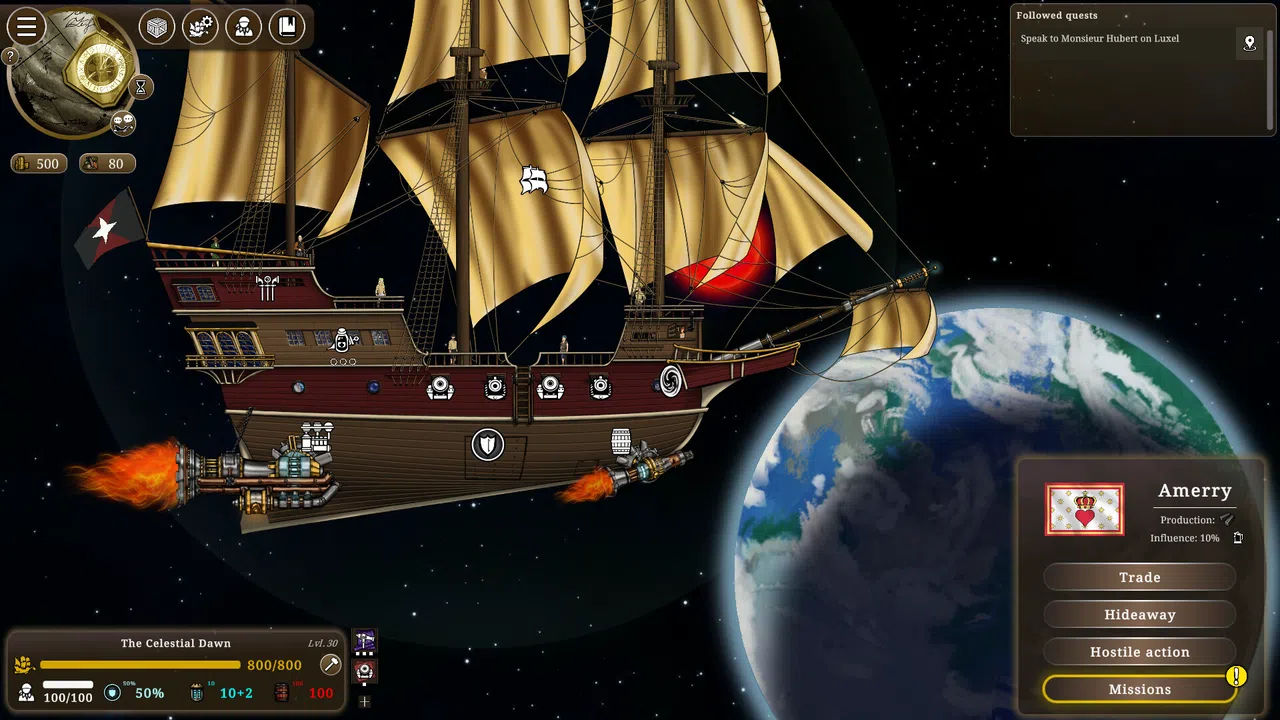 Heliostar: Space Galleon Screenshot 0