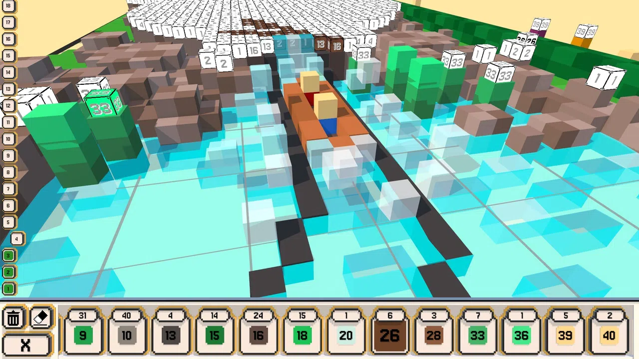 Coloring Voxels - Theme Park Pack Screenshot 2