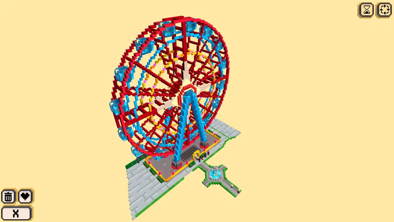 Coloring Voxels - Theme Park Pack Screenshot 1