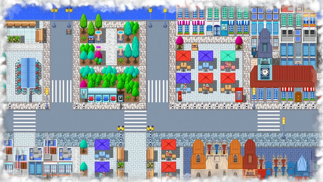 RPG Maker MZ - NEONPIXEL MEGA CITY SET Screenshot 5