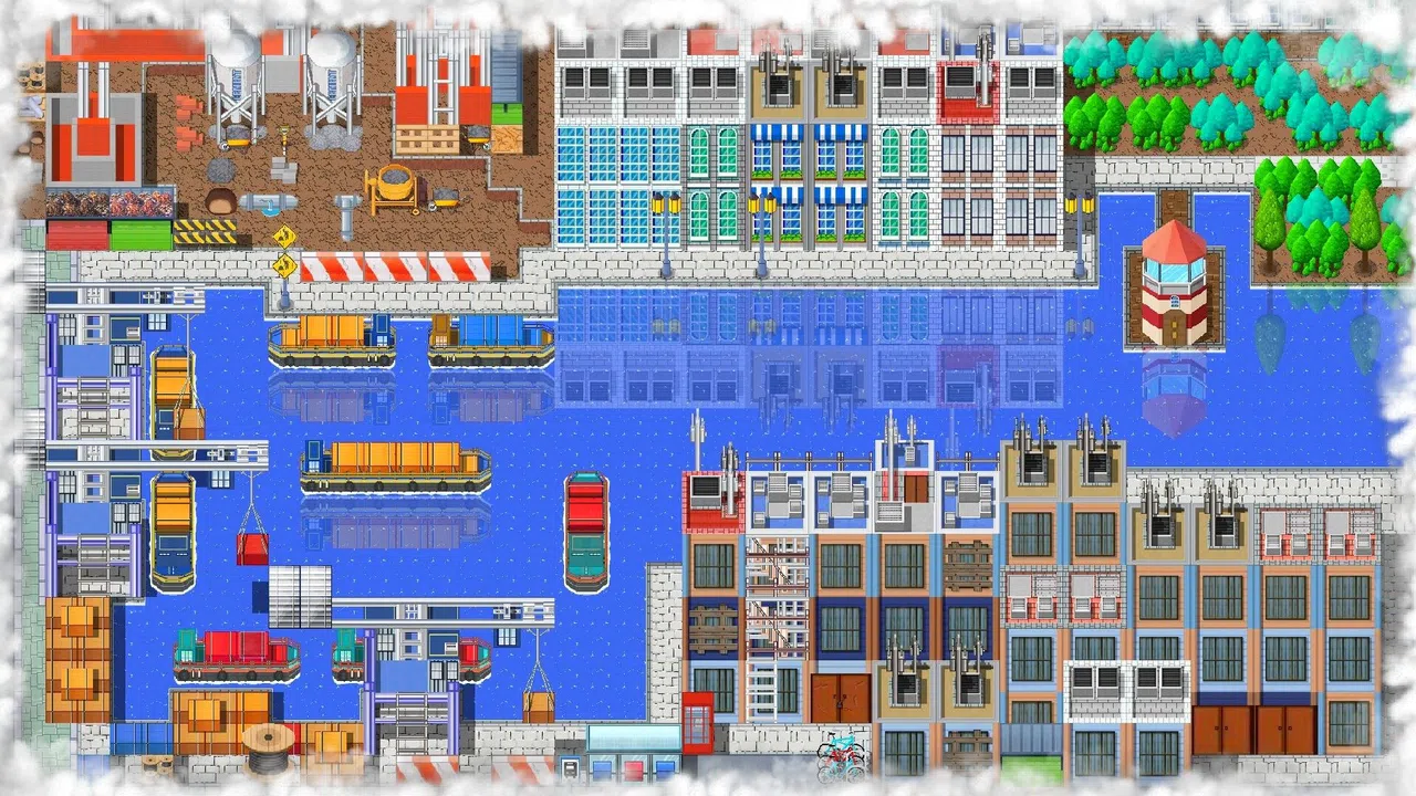 RPG Maker MZ - NEONPIXEL MEGA CITY SET Screenshot 0