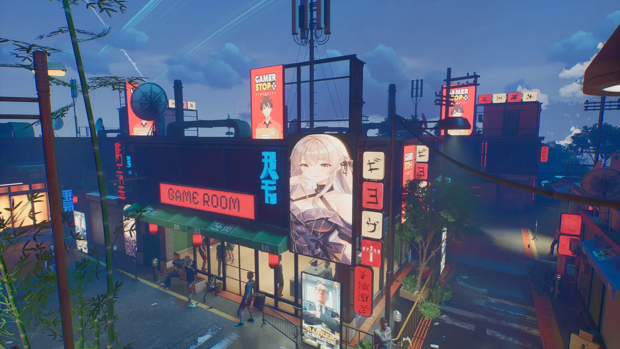 Gamer Stop Simulator – Neon Streets of Tokyo Screenshot 2