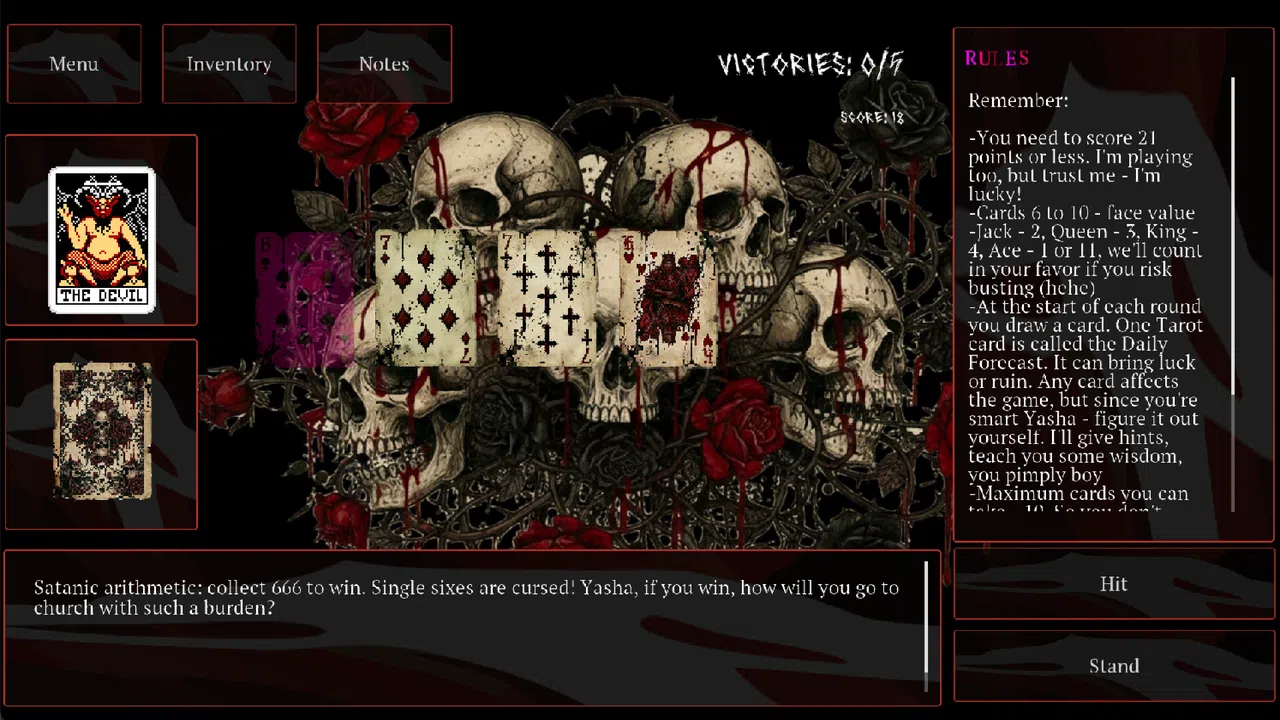 THE DOUBLE - THANKS & GORE DECK Screenshot 0