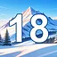 18 level completed icon