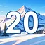 20 level completed icon
