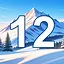 12 level completed icon