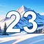 23 level completed icon