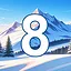8 level completed icon