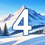 4 level completed icon