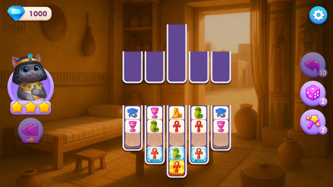 Sort Pawzzle: Paws of Pharaoh Full Version Unlock Screenshot 6