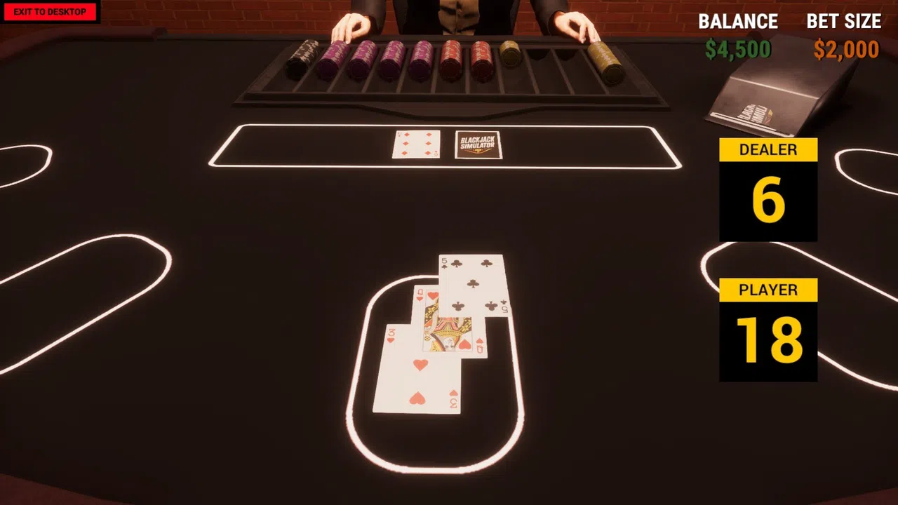 Blackjack Simulator 2026 Screenshot 3