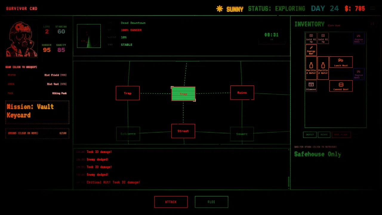 SURVIVOR 01 Demo Screenshot 2