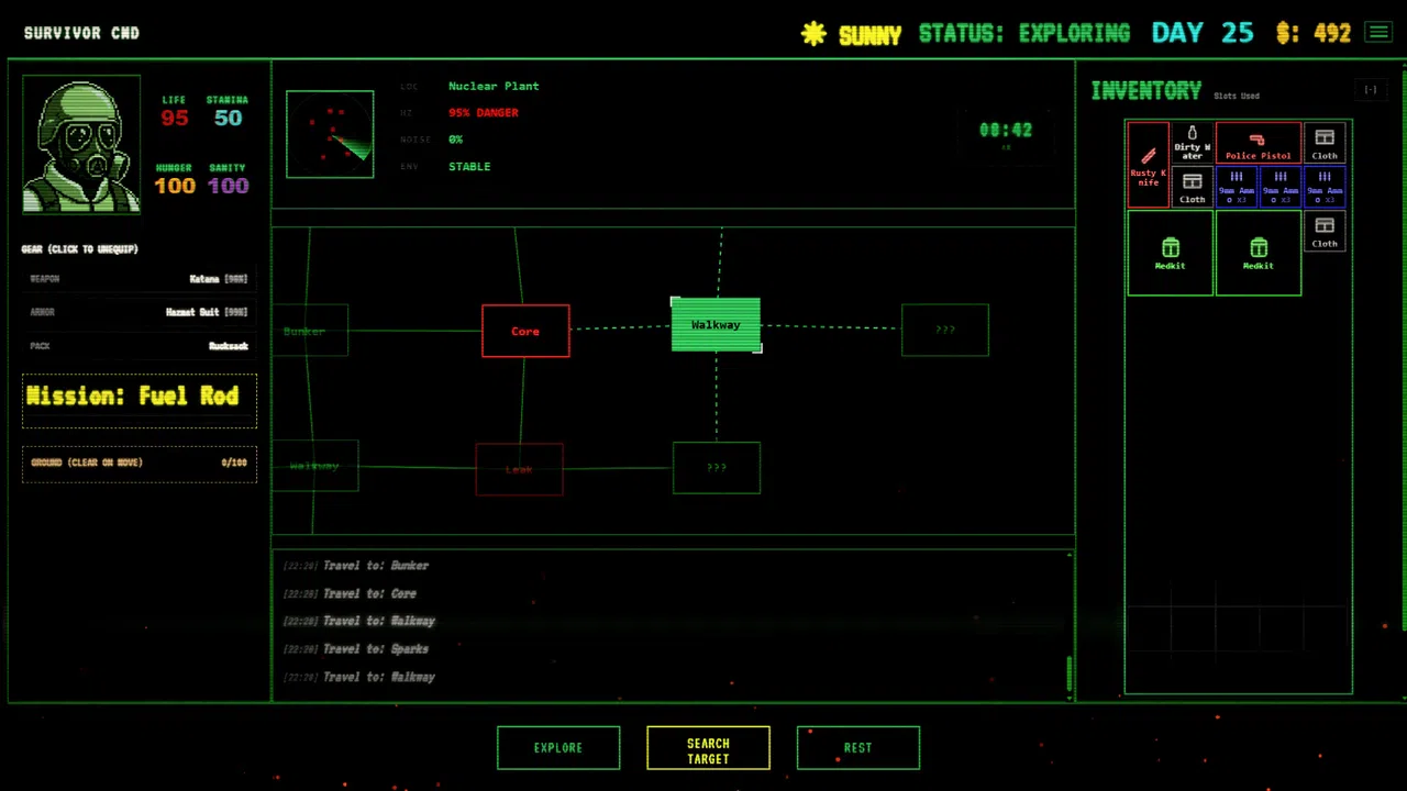 SURVIVOR 01 Demo Screenshot 1