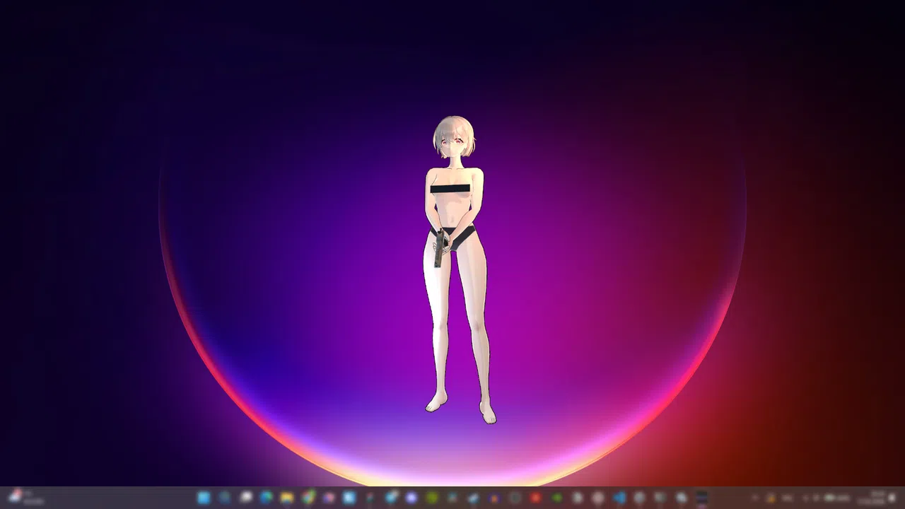 Desktop Waifu Defender - Ah I See You're A Man Of Culture Screenshot 0