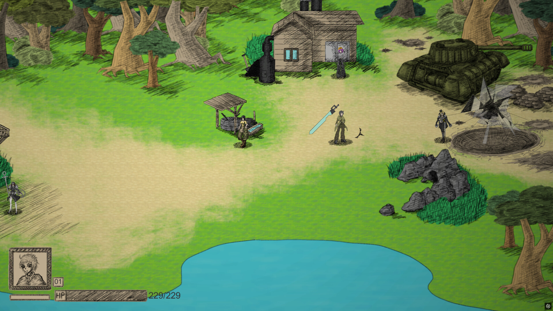 Island on cloud Screenshot 0
