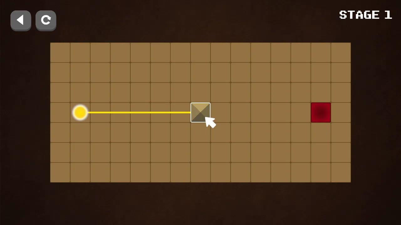 Reflect Laser - Light Reflection Puzzle - Screenshot 0