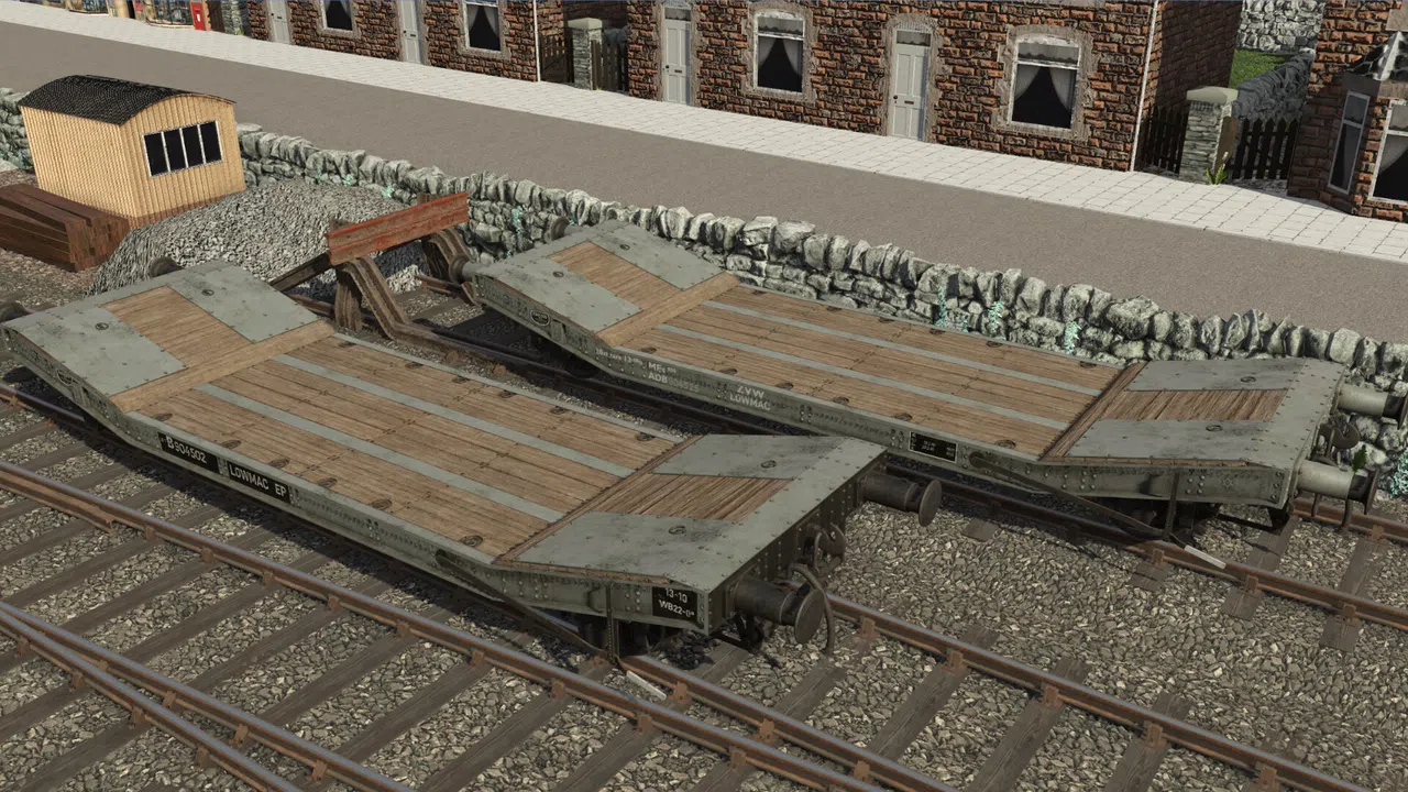 Trainz 2022 DLC - BR Lowmacs - Flat Wagon Pack 2 Screenshot 6