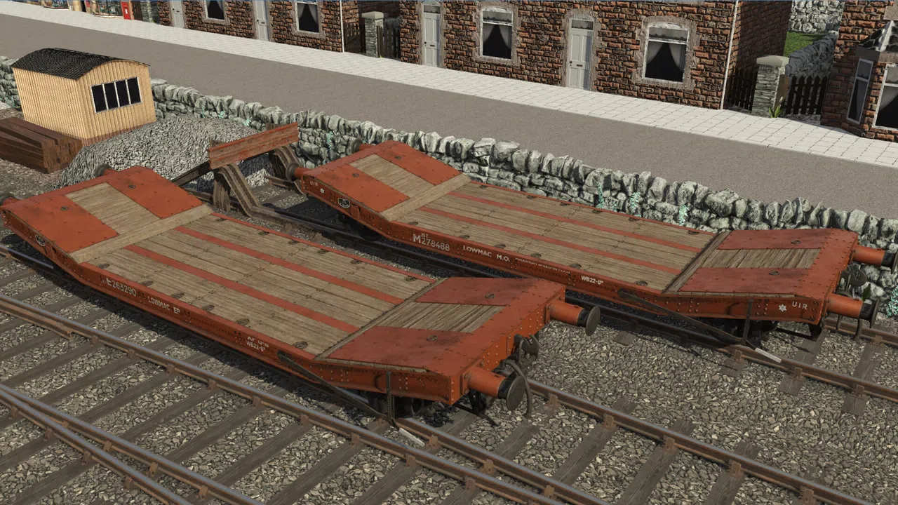 Trainz Plus DLC - BR Lowmacs - Flat Wagon Pack 2 Screenshot 8