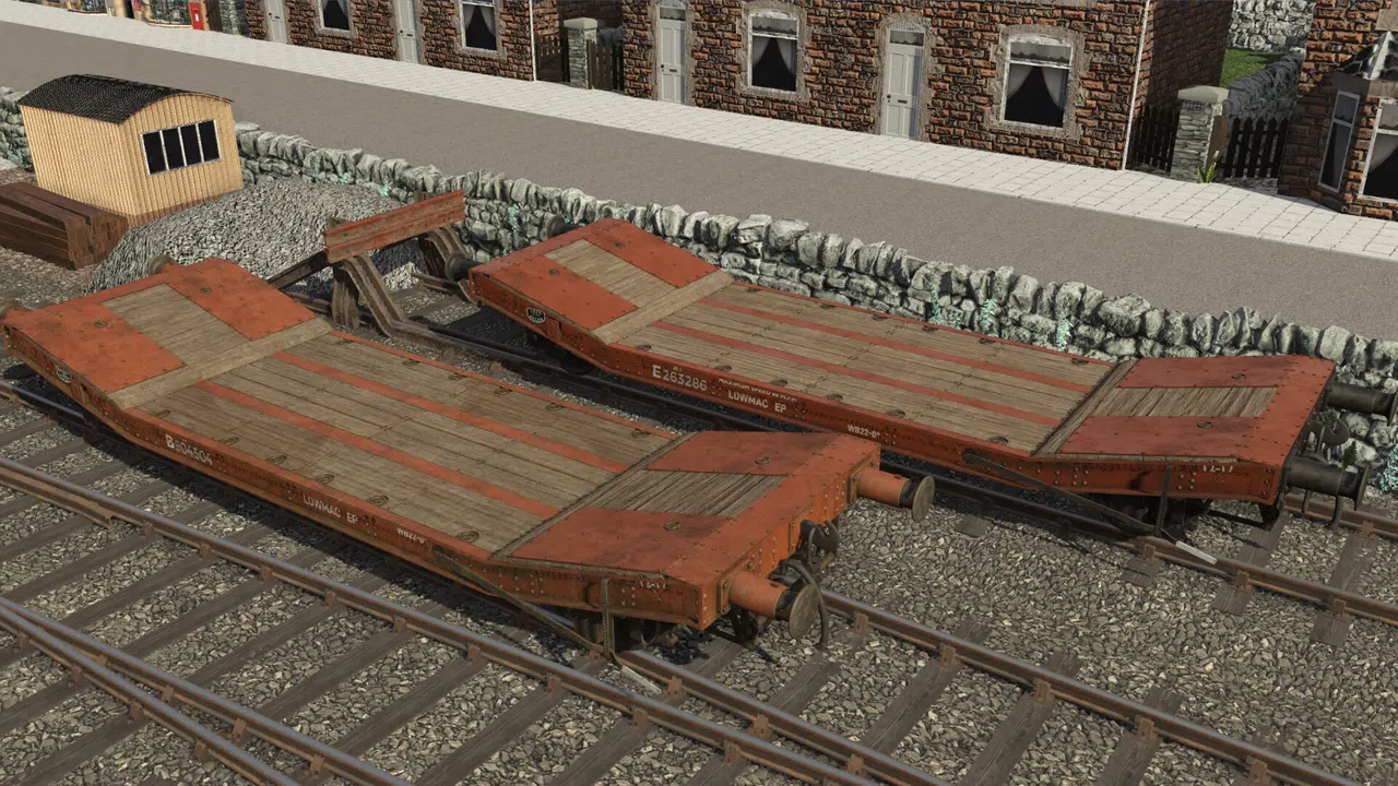 Trainz Plus DLC - BR Lowmacs - Flat Wagon Pack 2 Screenshot 5