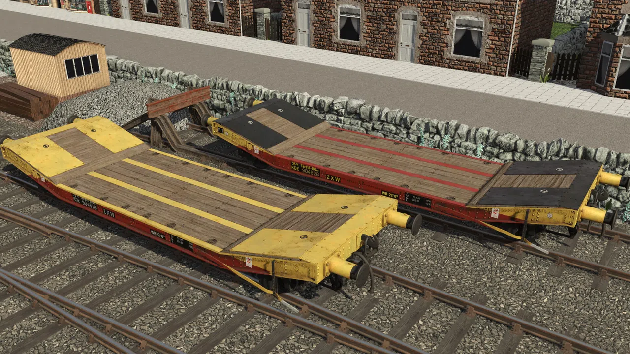 Trainz Plus DLC - BR Lowmacs - Flat Wagon Pack 2 Screenshot 4
