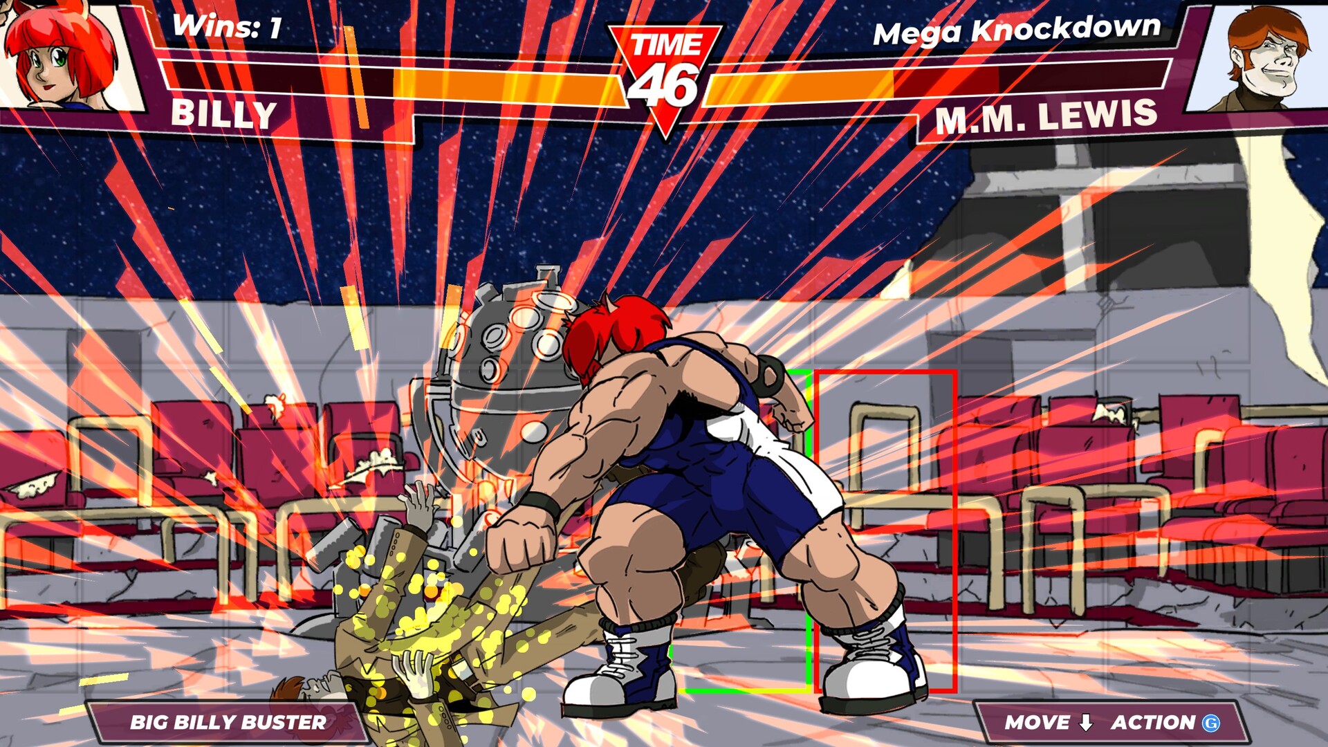 Mega Knockdown Screenshot 2